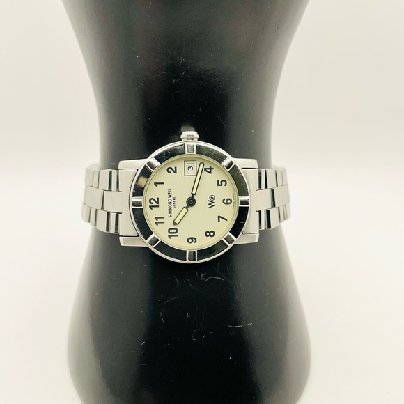 ❌SOLD❌ Raymond Weil Women’s Swiss Watch 3020 W1 27mm Stainless Steel - Picture 9 of 10